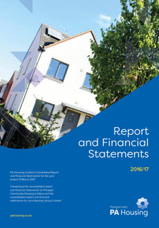 Financial Statements Cover 2017