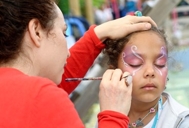 Face painting - stock